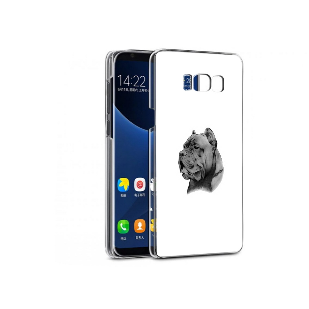 

Чехол MyPads Tocco для Samsung Galaxy S7 грозный бульдог (PT40116.513.300), Прозрачный, Tocco