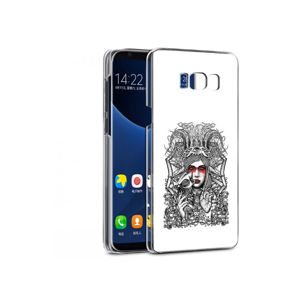 

Чехол MyPads Tocco для Samsung Galaxy S7 грусная девушка (PT40116.513.302), Прозрачный, Tocco