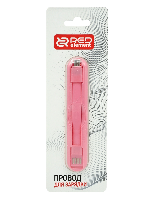 фото Кабель red element apple pink 1 м