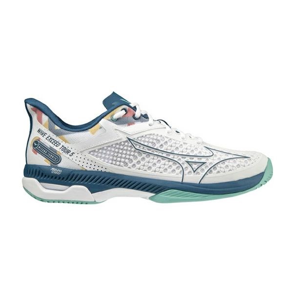

Кроссовки мужские Mizuno Wave Exceed Tour 5 Ac белые 13 US, Wave Exceed Tour 5 Ac