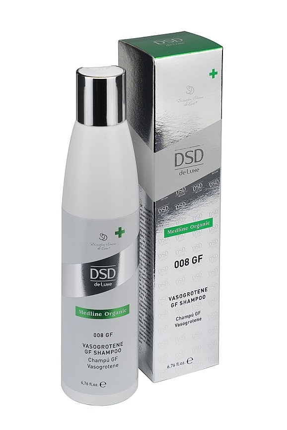 Шампунь DSD De Luxe №008 Vasogrotene gf Shampoo 200 мл панда бамбу и хороший день