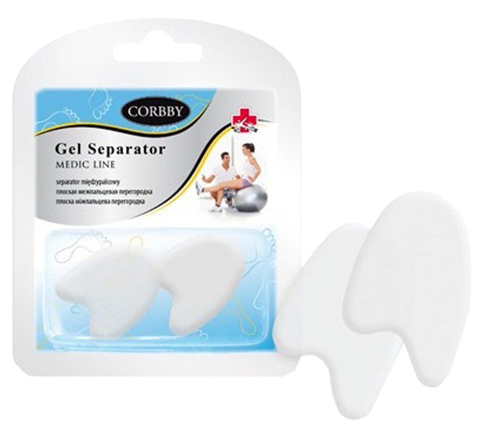 Gel Separator Плоская Межпальцевая перегородка Corbby