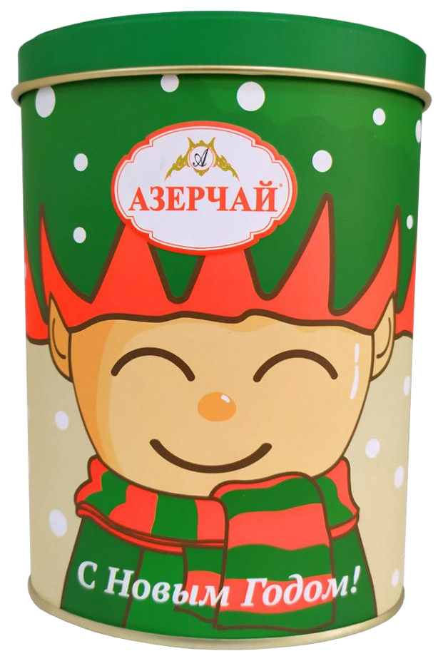 

Чай зеленый Азерчай Новый Год Эльф листовой 100 г