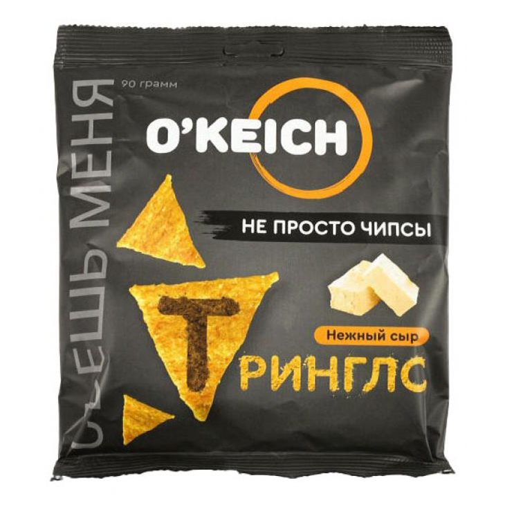 

Чипсы О'keich Тринглс нежный сыр 90 г