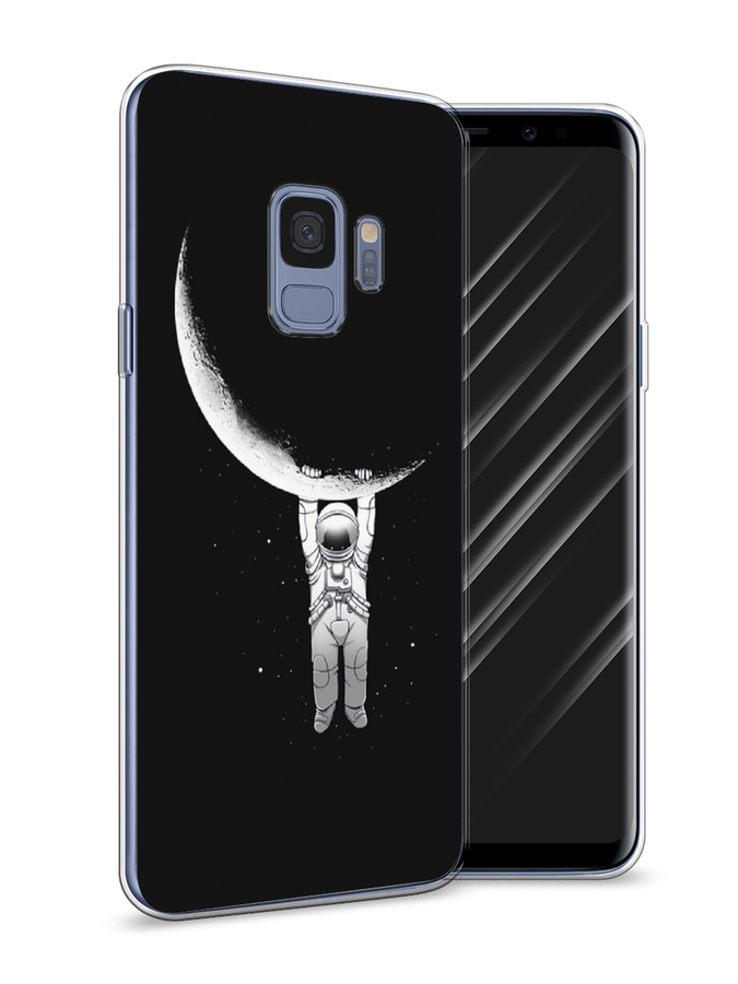 

Чехол Awog на Samsung Galaxy S9 "Космонавт", Белый;черный, 25750-4