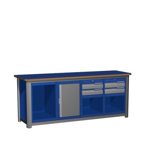 

Верстак четырехтумбовый MECHANIC М20.ПС20ППС1ППС1, MECHANIC М20.ПС20ППС1ППС1