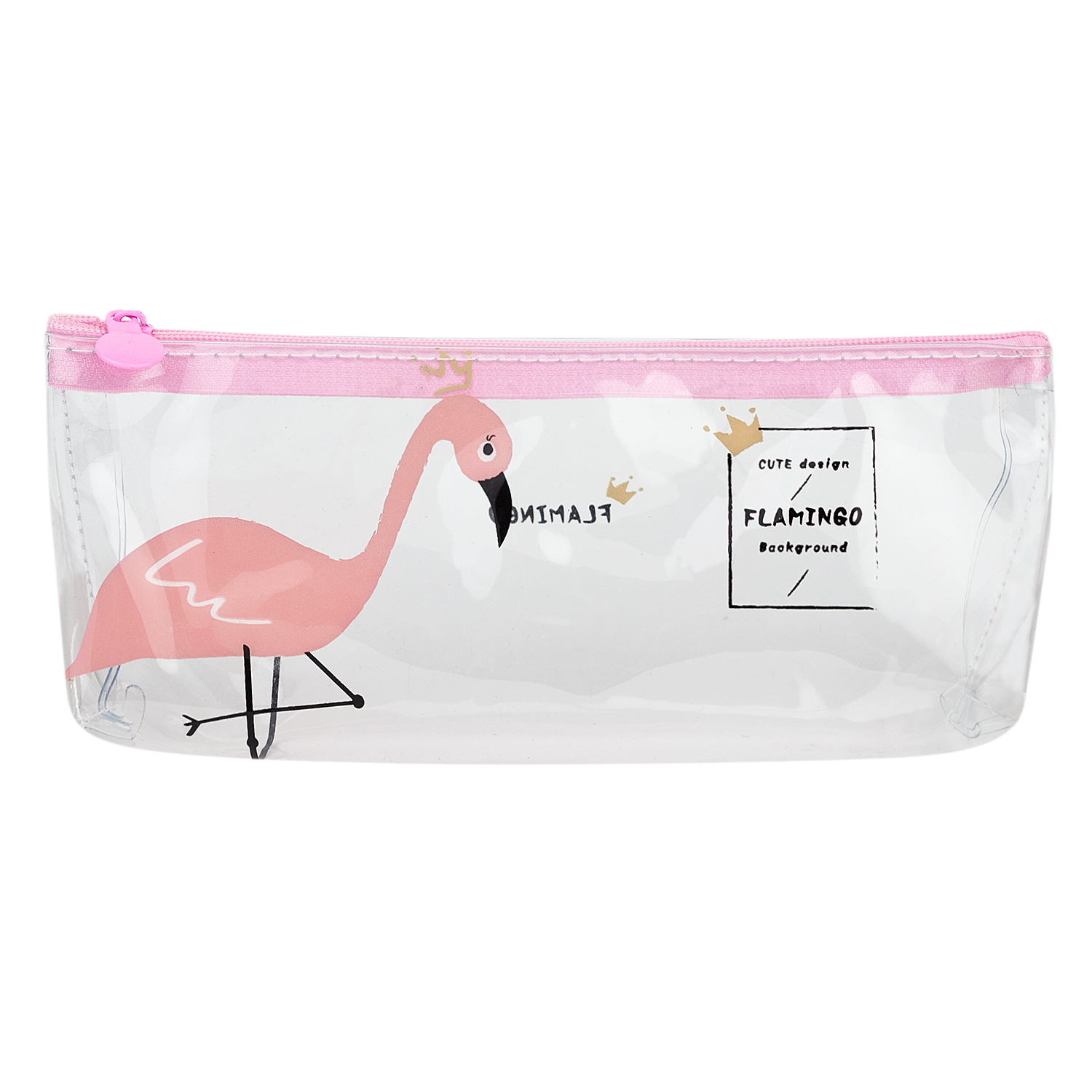 

Пенал-косметичка Kawaii Factory "Фламинго на розовом" KW057-000794, Фламинго на розовом