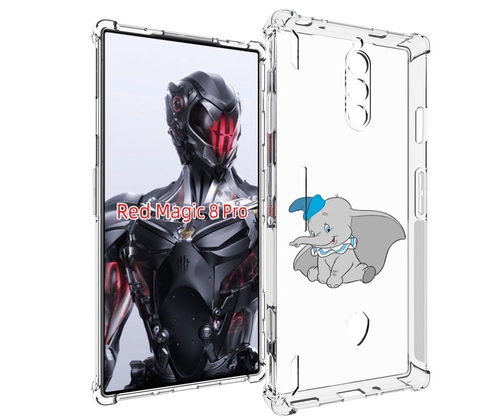 

Чехол MyPads слоненок-с-большими-ушками для ZTE Nubia Red Magic 8 Pro / Red Magic 8 Pro..., Tocco