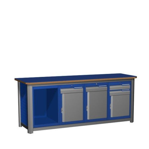 

Верстак четырехтумбовый MECHANIC М20.ПС2112, MECHANIC М20.ПС2112