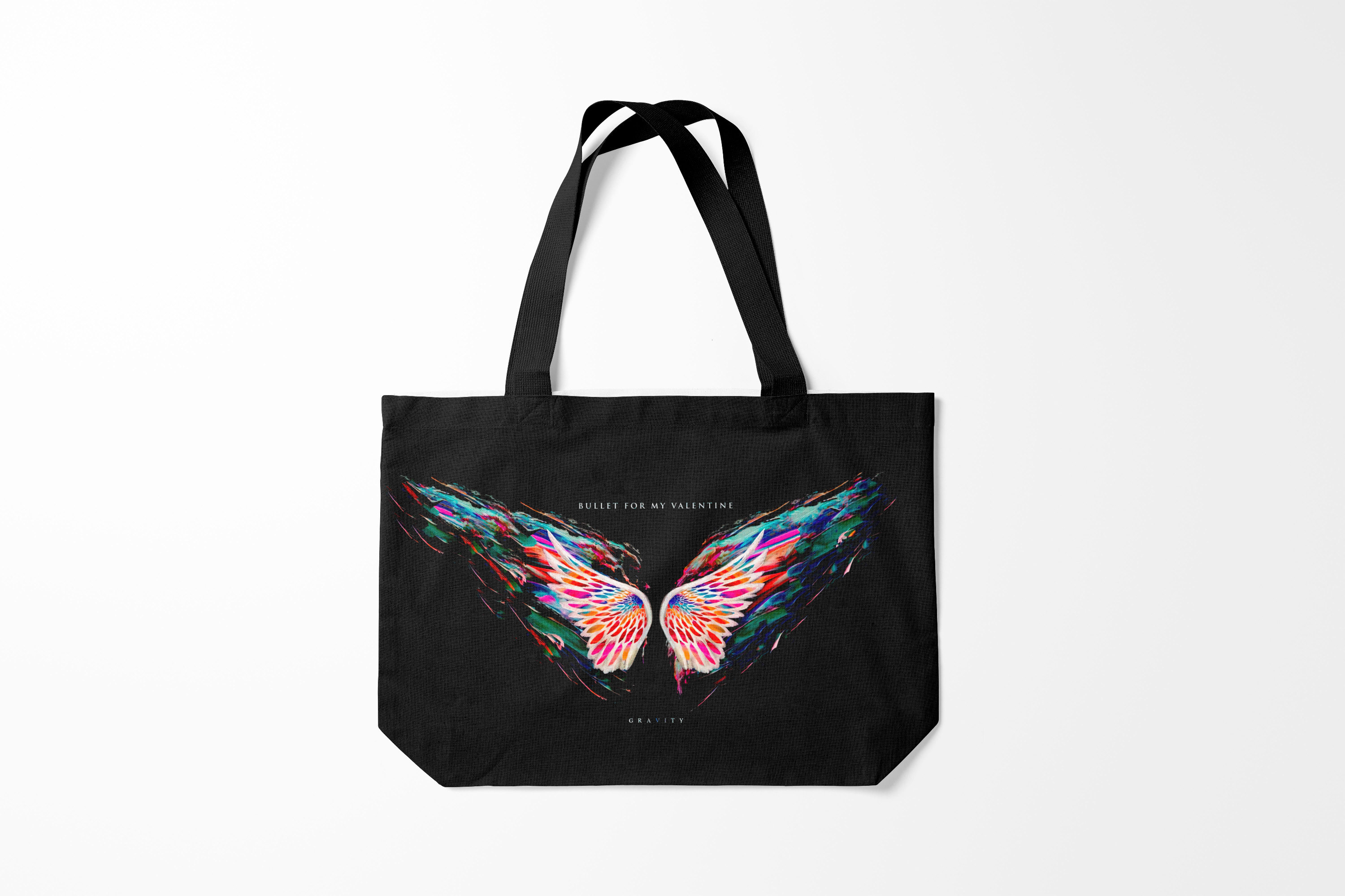 

Сумка шoппер унисекс Burnettie Bullet For My Valentine Gravity, черный, Bullet For My Valentine Gravity