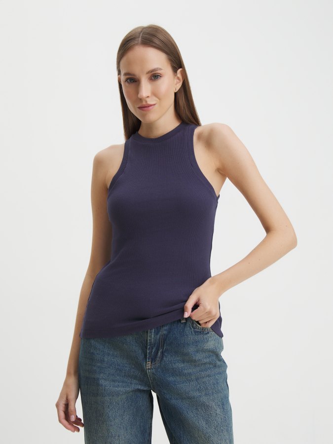 

Майка женская Maison David JANE синяя XL, Синий, JANE