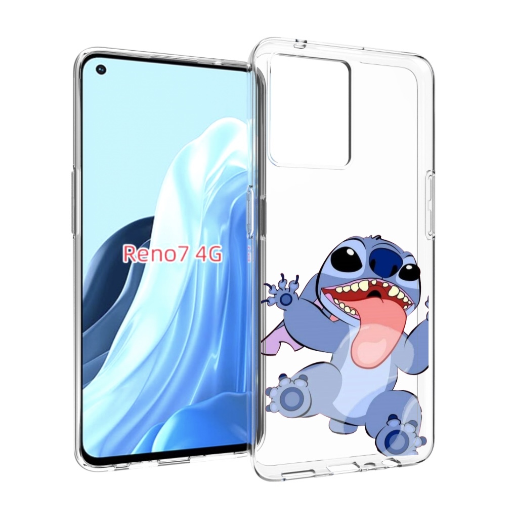 

Чехол MyPads большой-стич для OPPO RENO 7 4G, Прозрачный, Tocco
