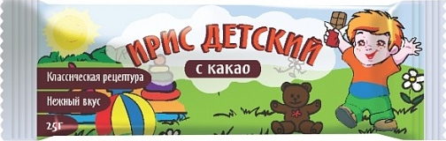 

Ирис Детский с какао 25 г