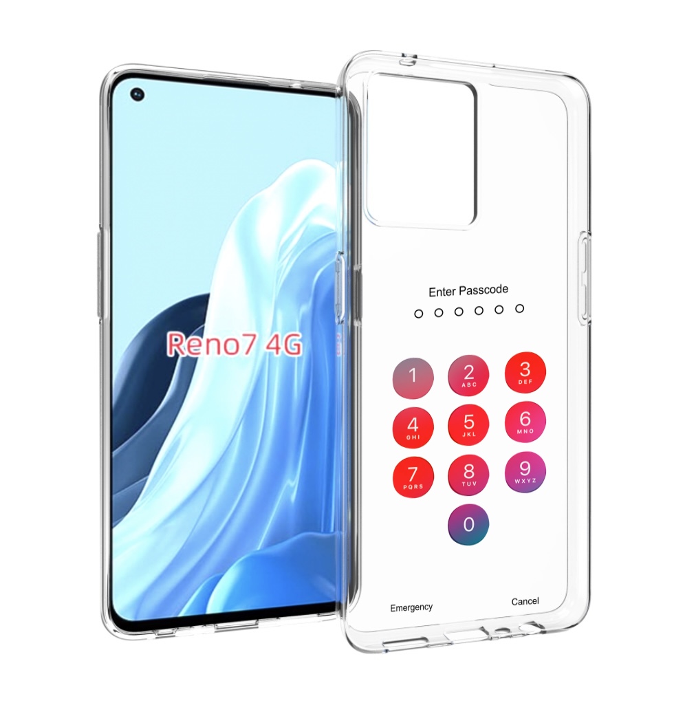 

Чехол MyPads введите-пароль для OPPO RENO 7 4G, Прозрачный, Tocco
