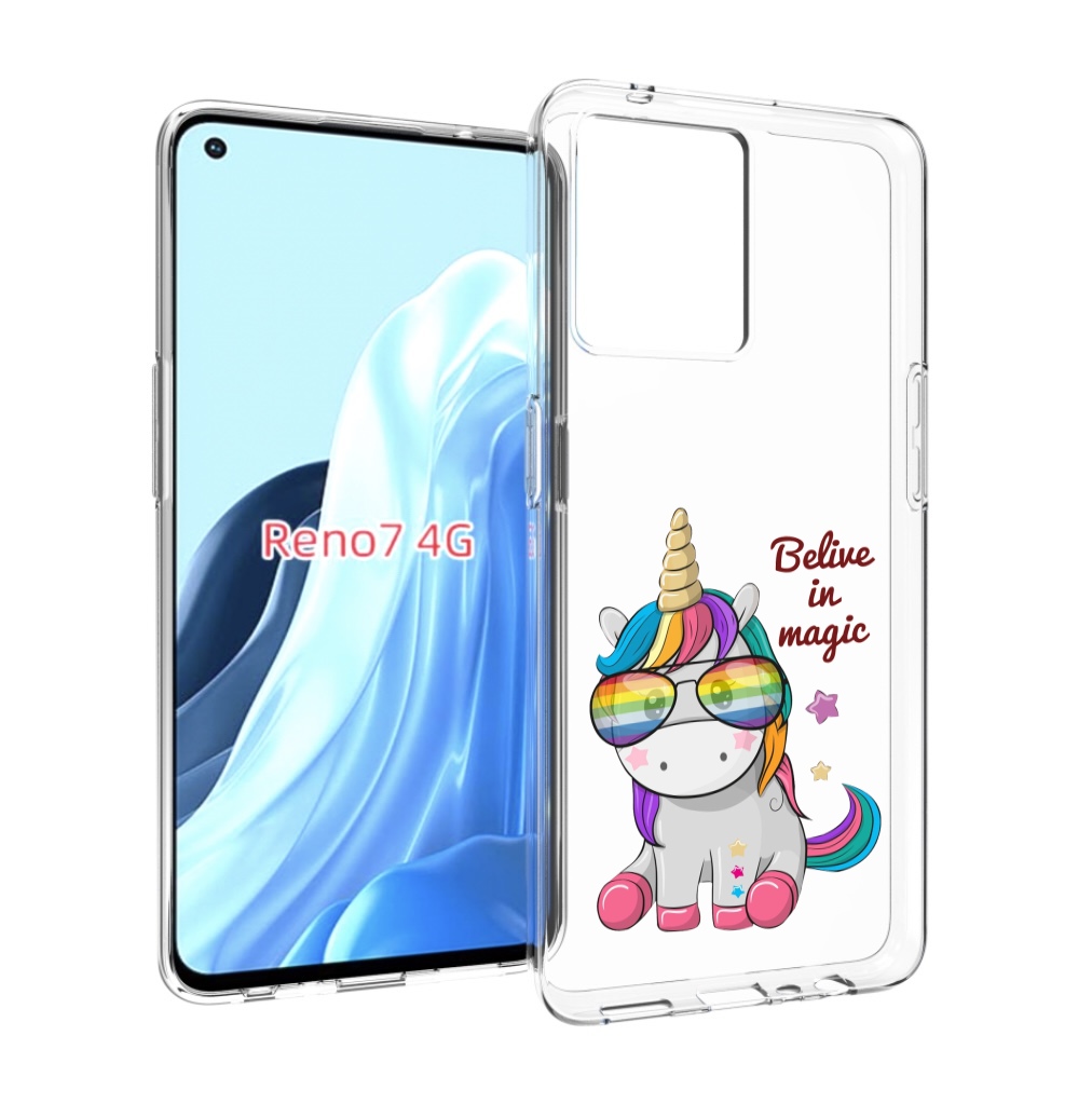 

Чехол MyPads верю-в-магию детский для OPPO RENO 7 4G, Прозрачный, Tocco