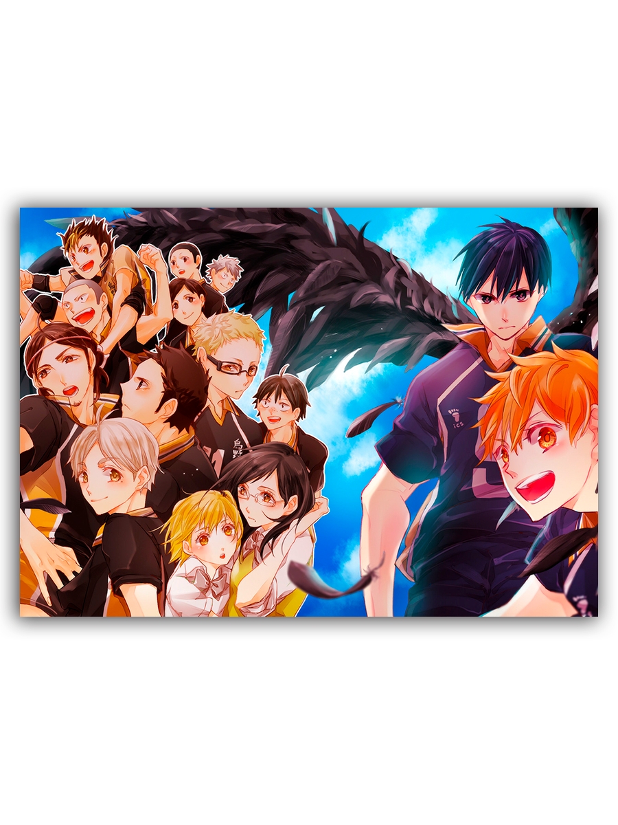 

Декоративный магнит DRABS ВолейболHaikyuu 21х29 см