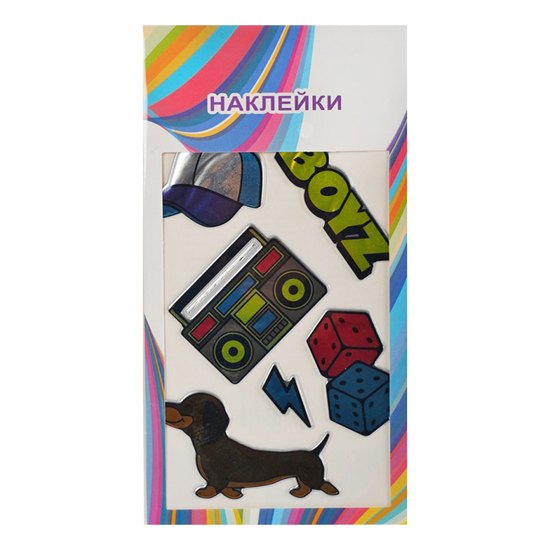 

Объемные наклейки Teenage такса