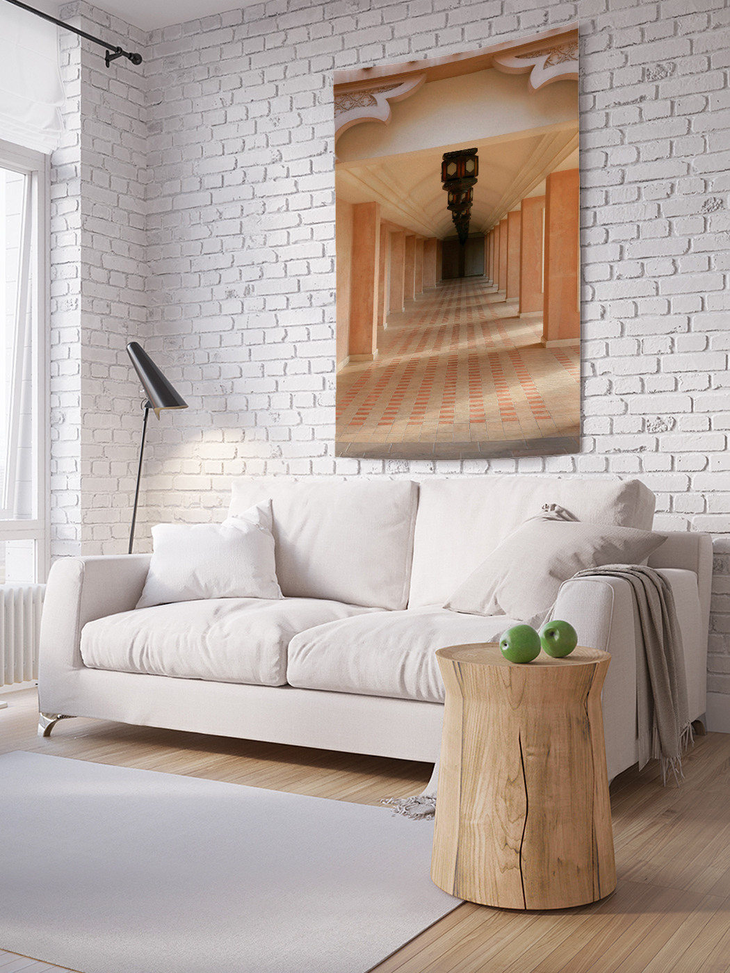 

Вертикальное фотопанно на стену JoyArty Коридор Султана 150x200 см, Коридор Султана
