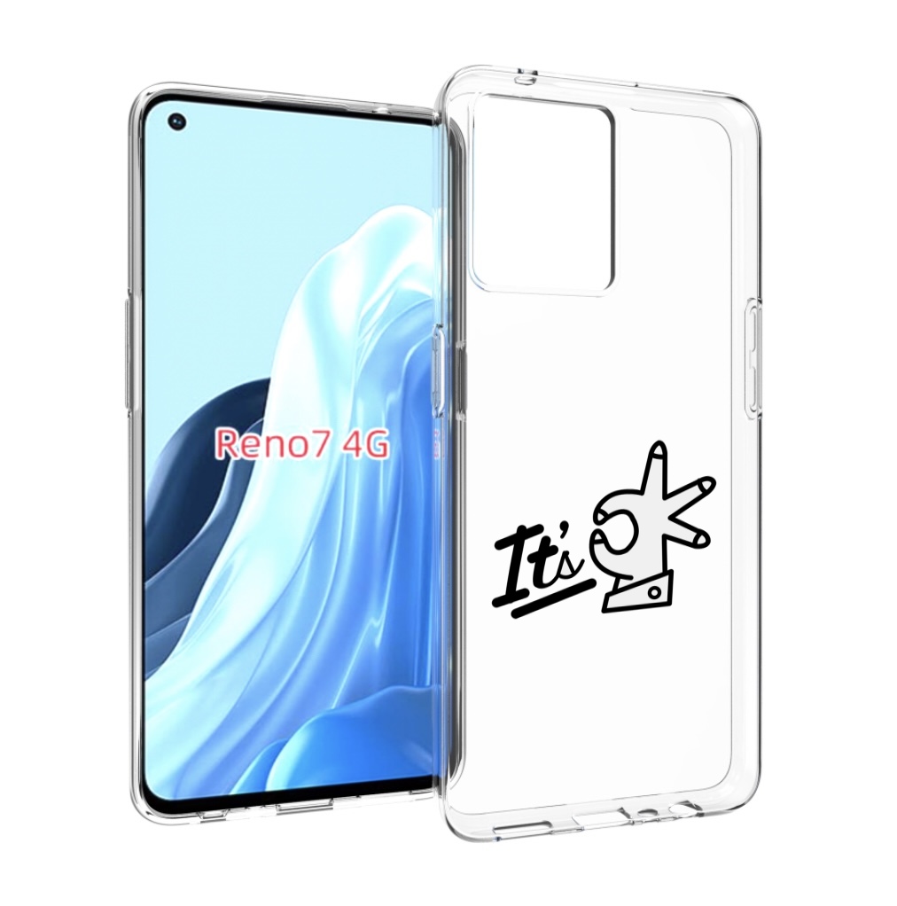 

Чехол MyPads все-ок для OPPO RENO 7 4G, Прозрачный, Tocco