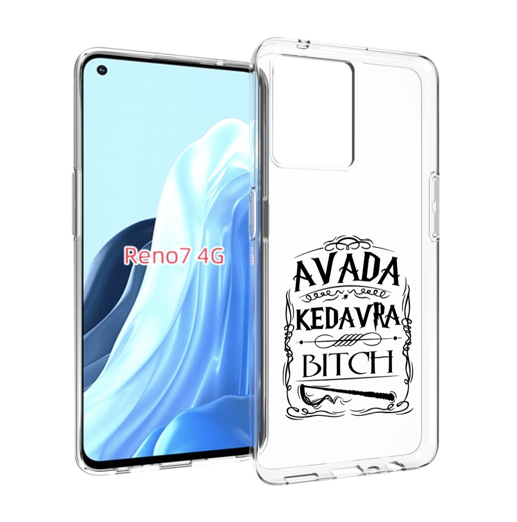 

Чехол MyPads гарри-потер-заклинание для OPPO RENO 7 4G, Прозрачный, Tocco