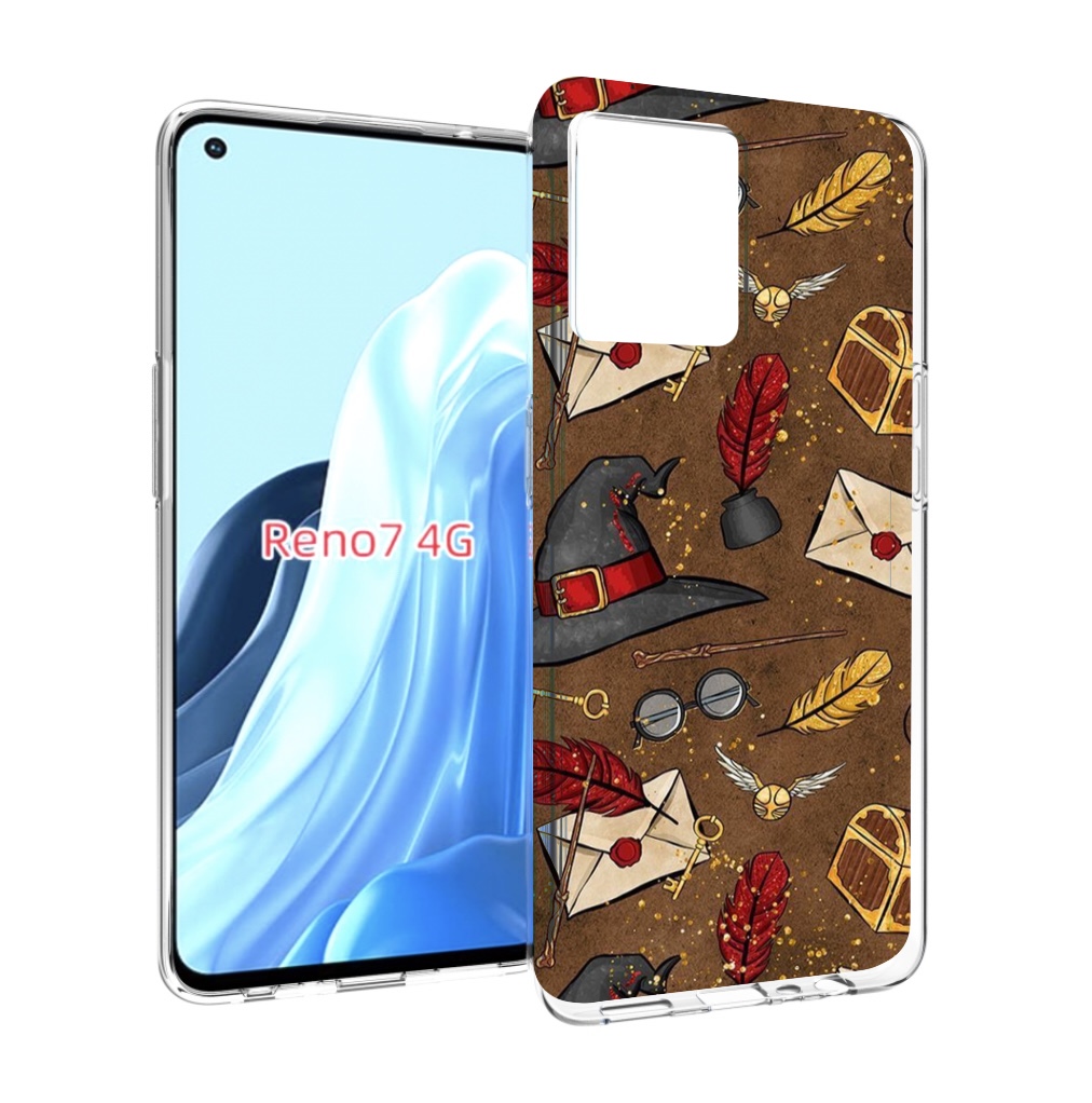 

Чехол MyPads гарри-поттер-вайб для OPPO RENO 7 4G, Прозрачный, Tocco