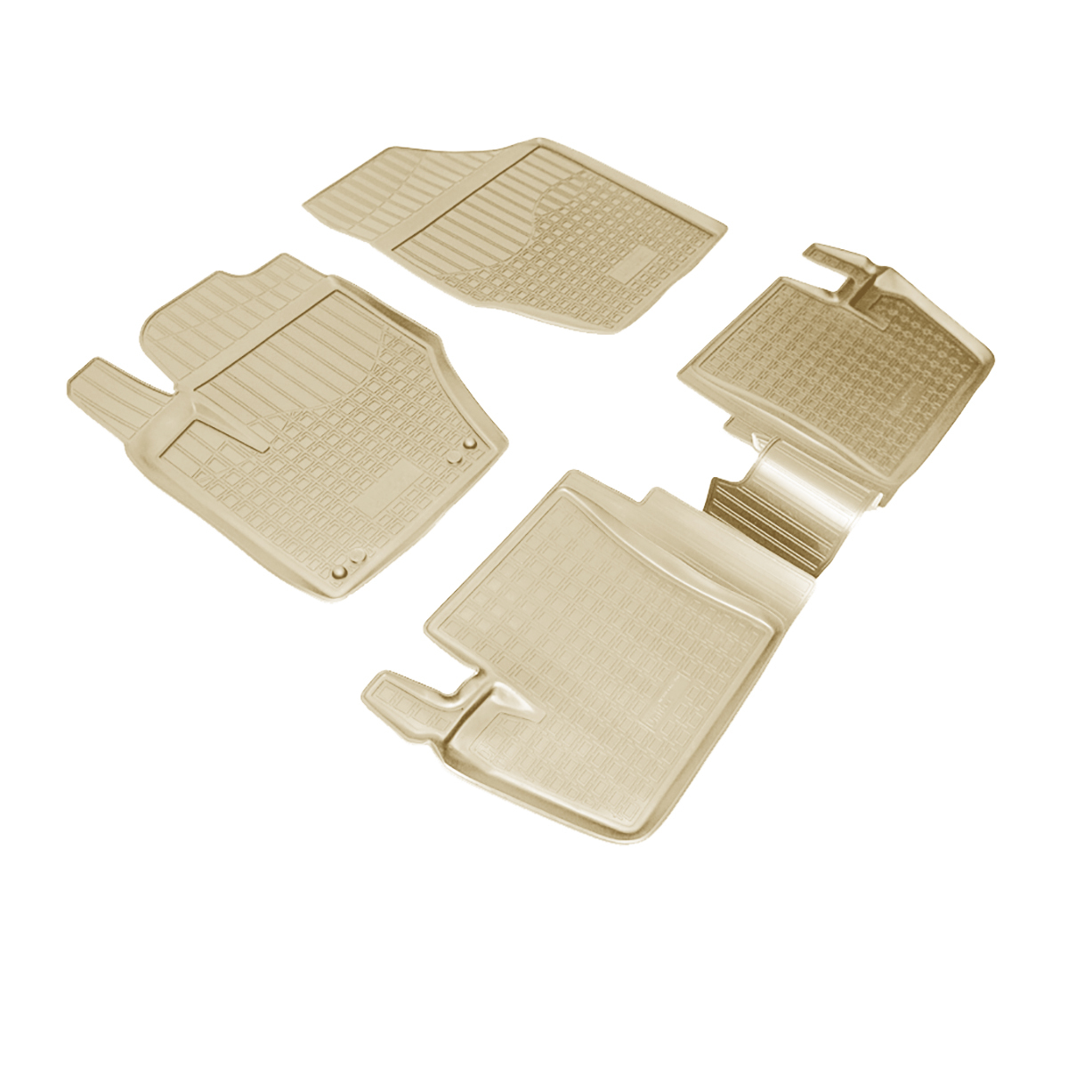 

Ковры в салон Norplast/Unidec для Citroen C4 в кузове N SD (2013-)Полиуретан,Бежевый, арт.