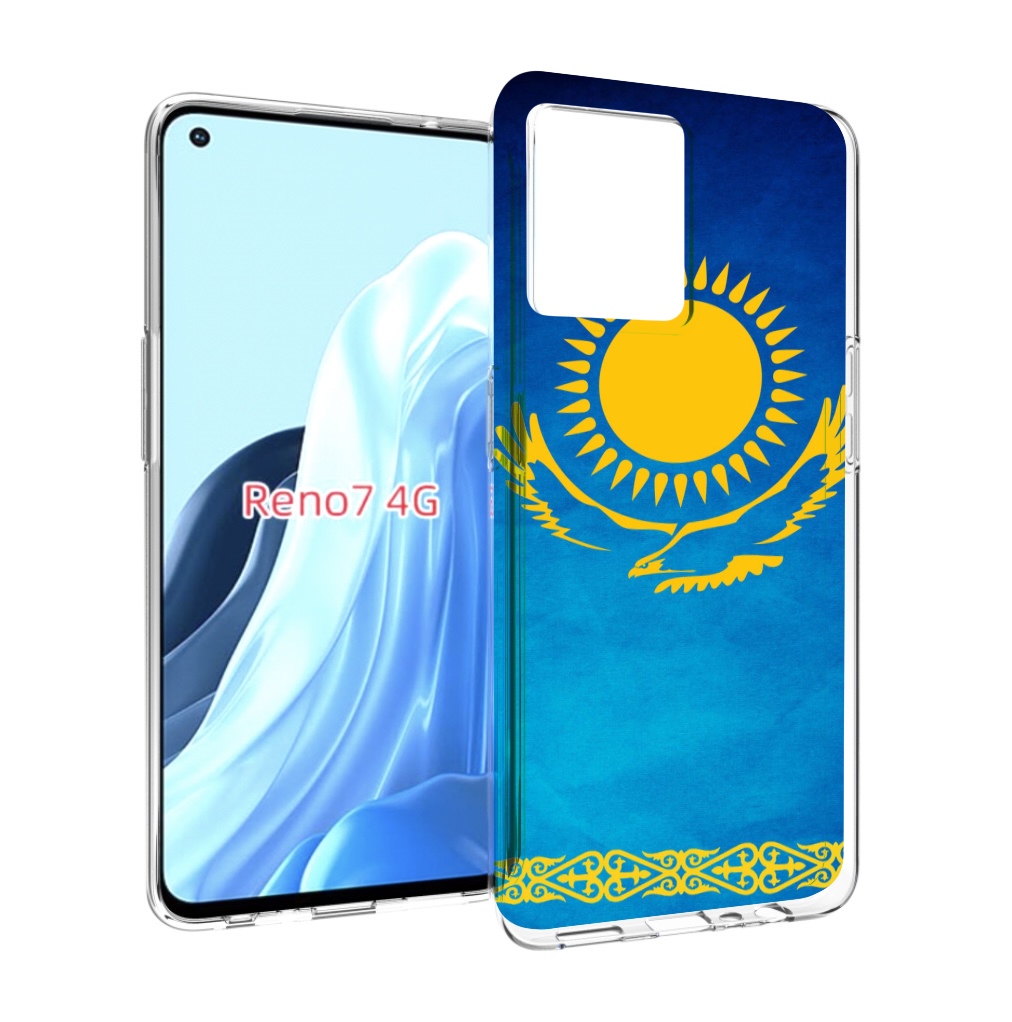 

Чехол MyPads герб и флаг казахстана для OPPO RENO 7 4G, Прозрачный, Tocco