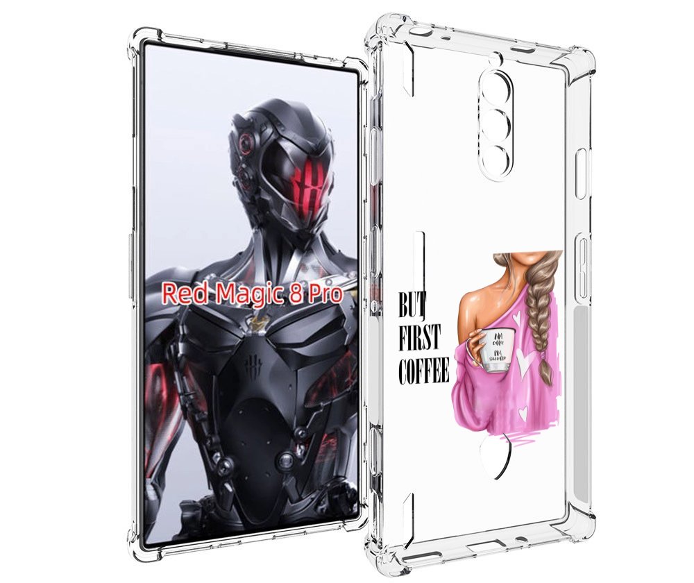 

Чехол MyPads сначала-кофе для ZTE Nubia Red Magic 8 Pro / Red Magic 8 Pro Plus, Tocco