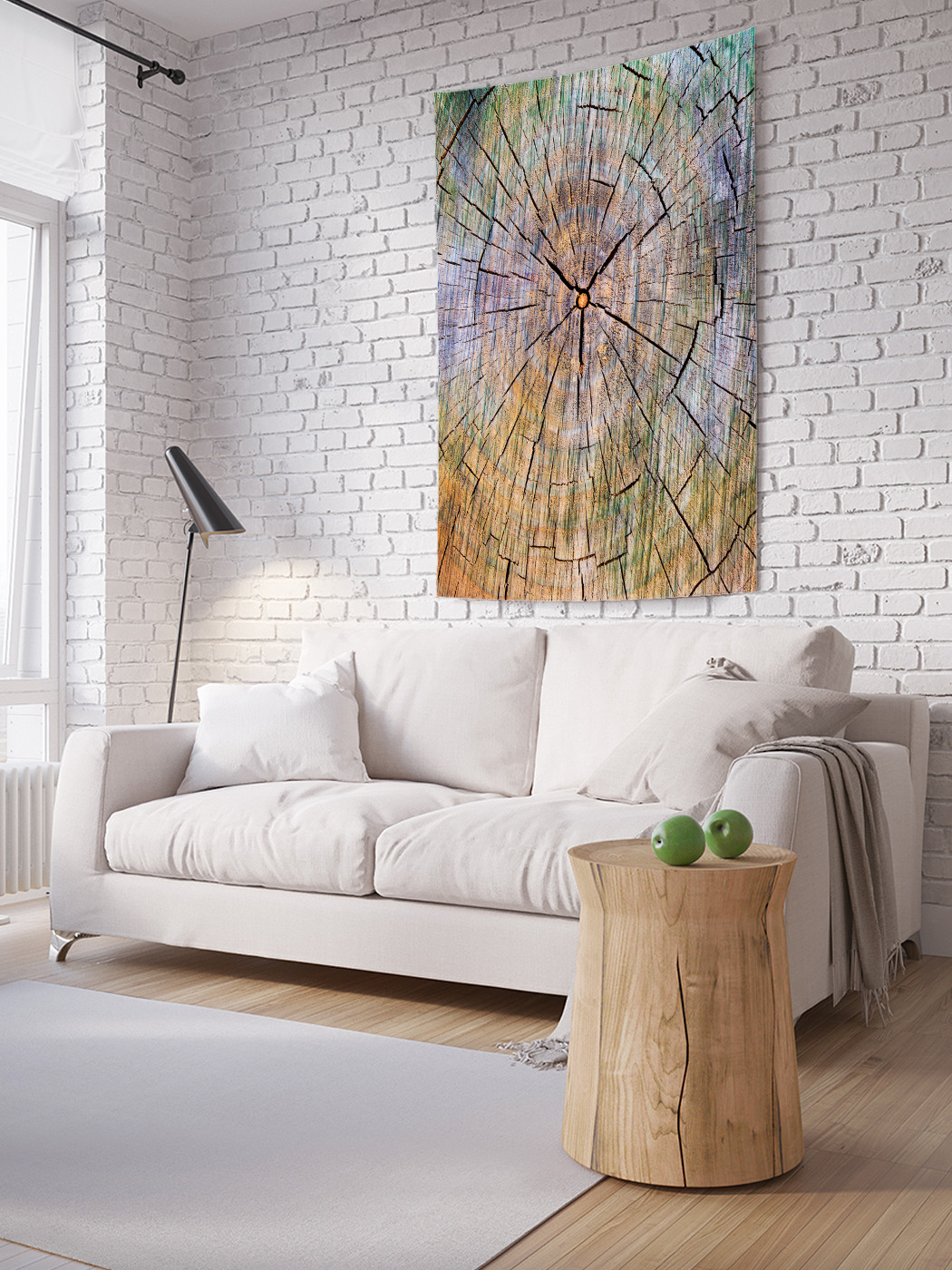 

Вертикальное фотопанно на стену JoyArty Срез дерева 150x200 см, Срез дерева