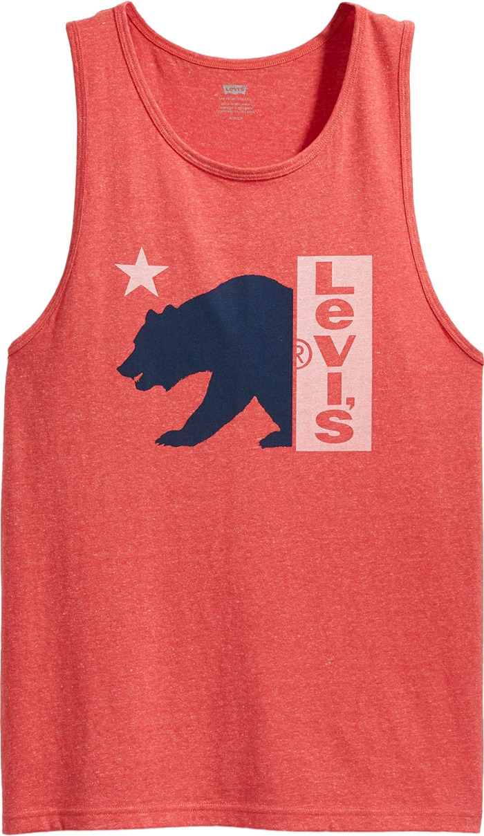 

Майка мужская Levi's 57960 красная S, Красный, 57960