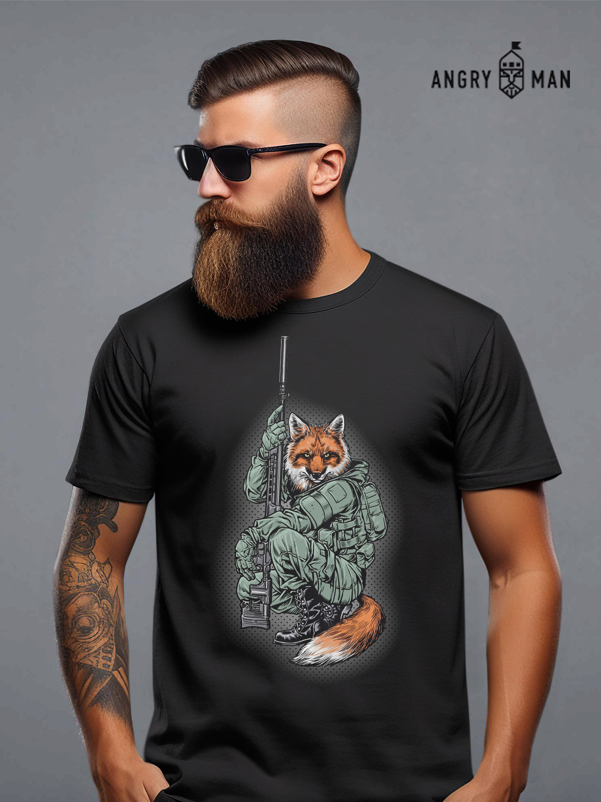 

Футболка мужская Angryman AMW007 черная 3XL, Черный, AMW007