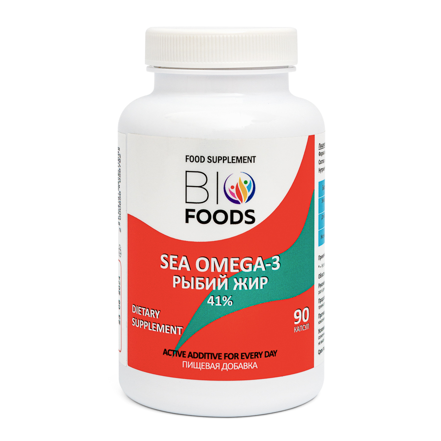 Купить Омега 3 BioFoods Omega 41% капсулы 90 шт.