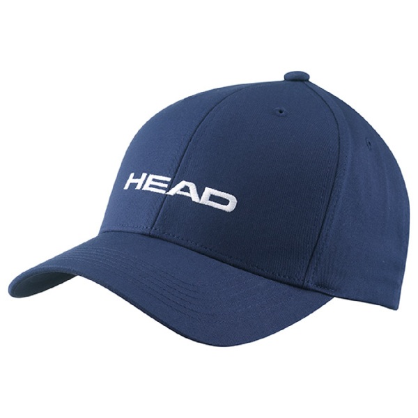 Бейсболка унисекс Head Promotion Cap темно-синяя, one size