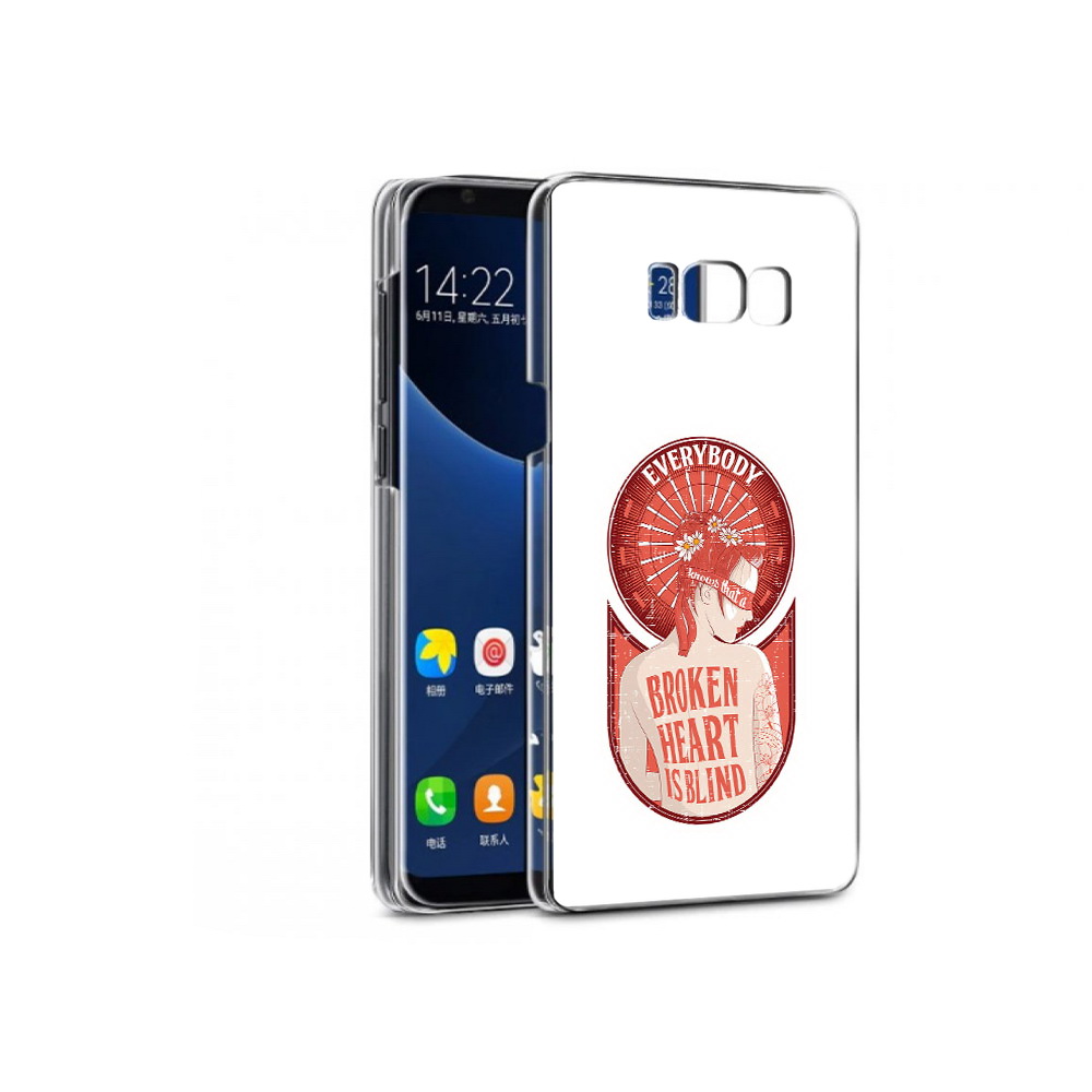 

Чехол MyPads Tocco для Samsung Galaxy S7 девушка разбитое сердце (PT40116.513.310), Прозрачный, Tocco