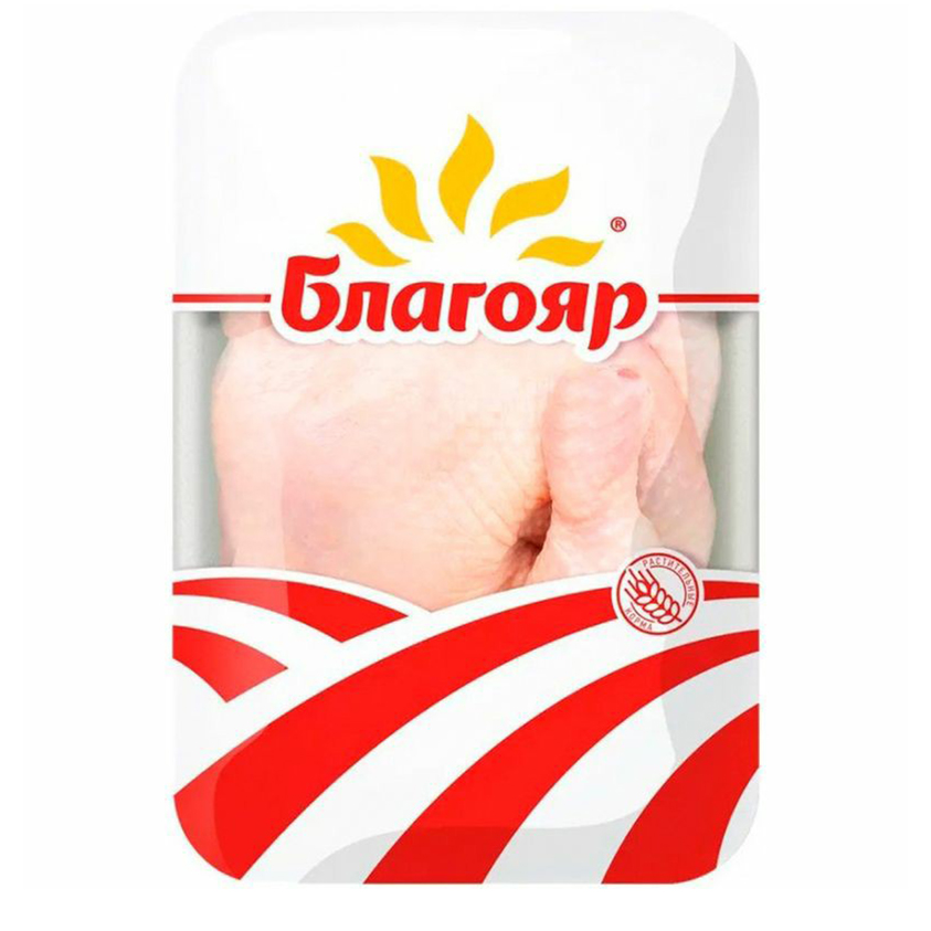 

Окорочка цыпленка-бройлера на кости Благояр охлажденные +-1 кг