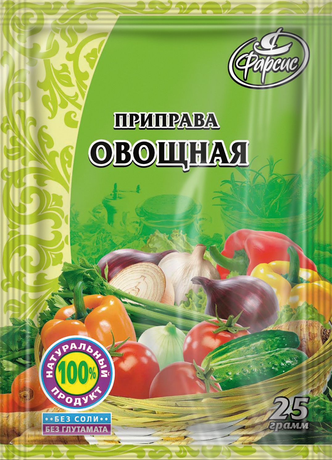

Приправа овощная Фарсис 25 г (5 шт.), Приправа овощная