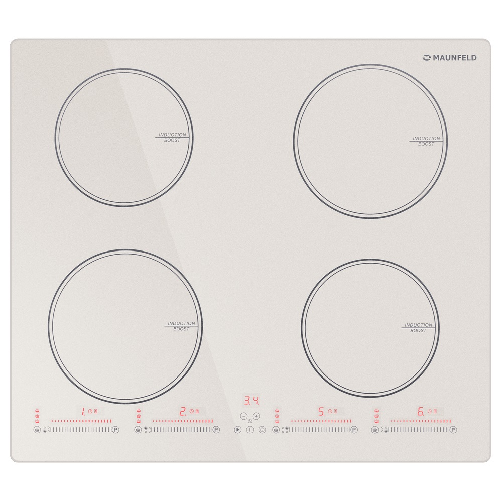 Встраиваемая варочная панель индукционная MAUNFELD CVI594SBG бежевый