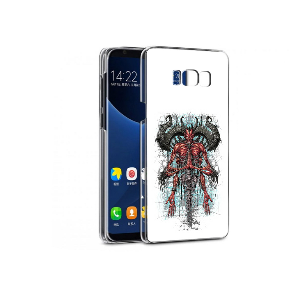

Чехол MyPads Tocco для Samsung Galaxy S7 дьявол (PT40116.513.340), Прозрачный, Tocco