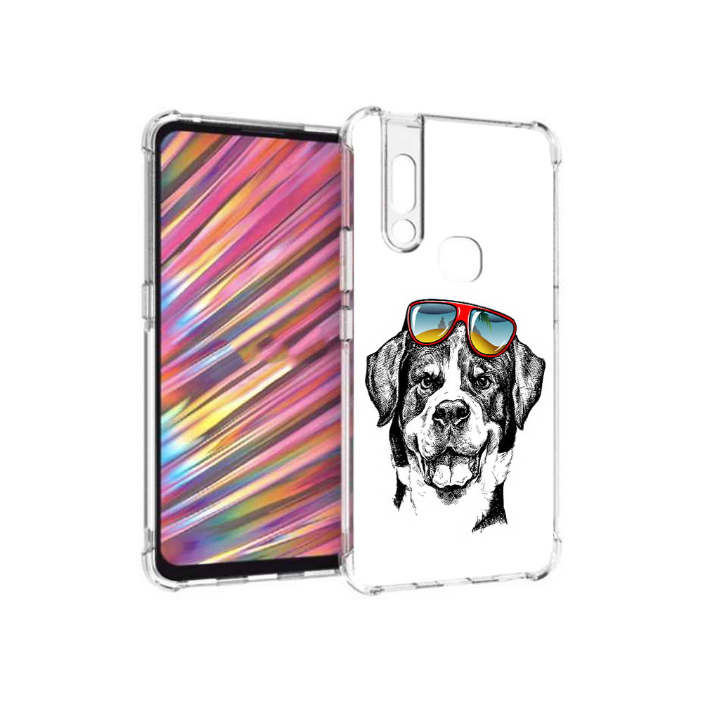 

Чехол MyPads Tocco для Vivo V15 счастливая собака (PT127905.397.631), Прозрачный, Tocco
