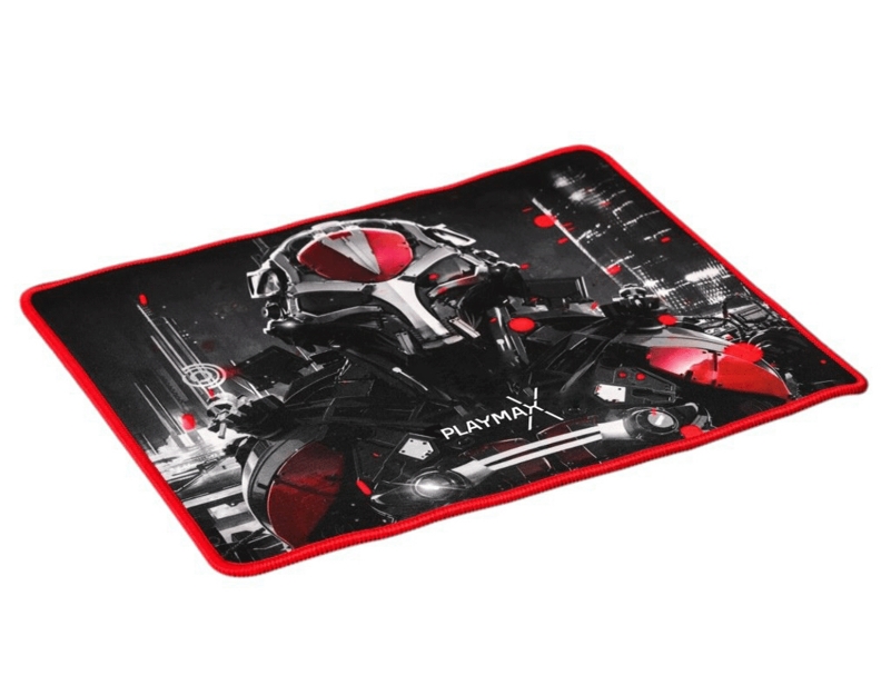 Коврик для мыши Playmax GP9 Black/Red 30 x 25 см