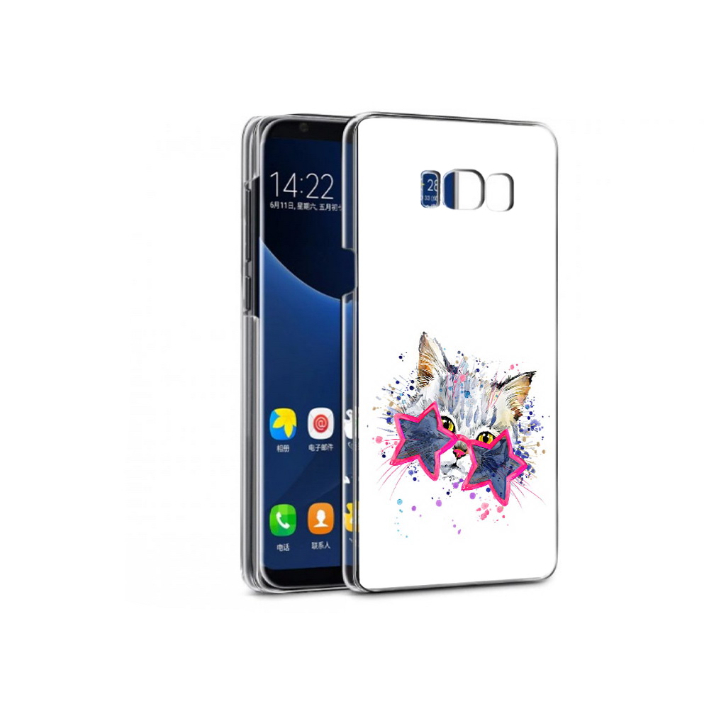 

Чехол MyPads Tocco для Samsung Galaxy S7 звездные очки (PT40116.513.353), Прозрачный, Tocco