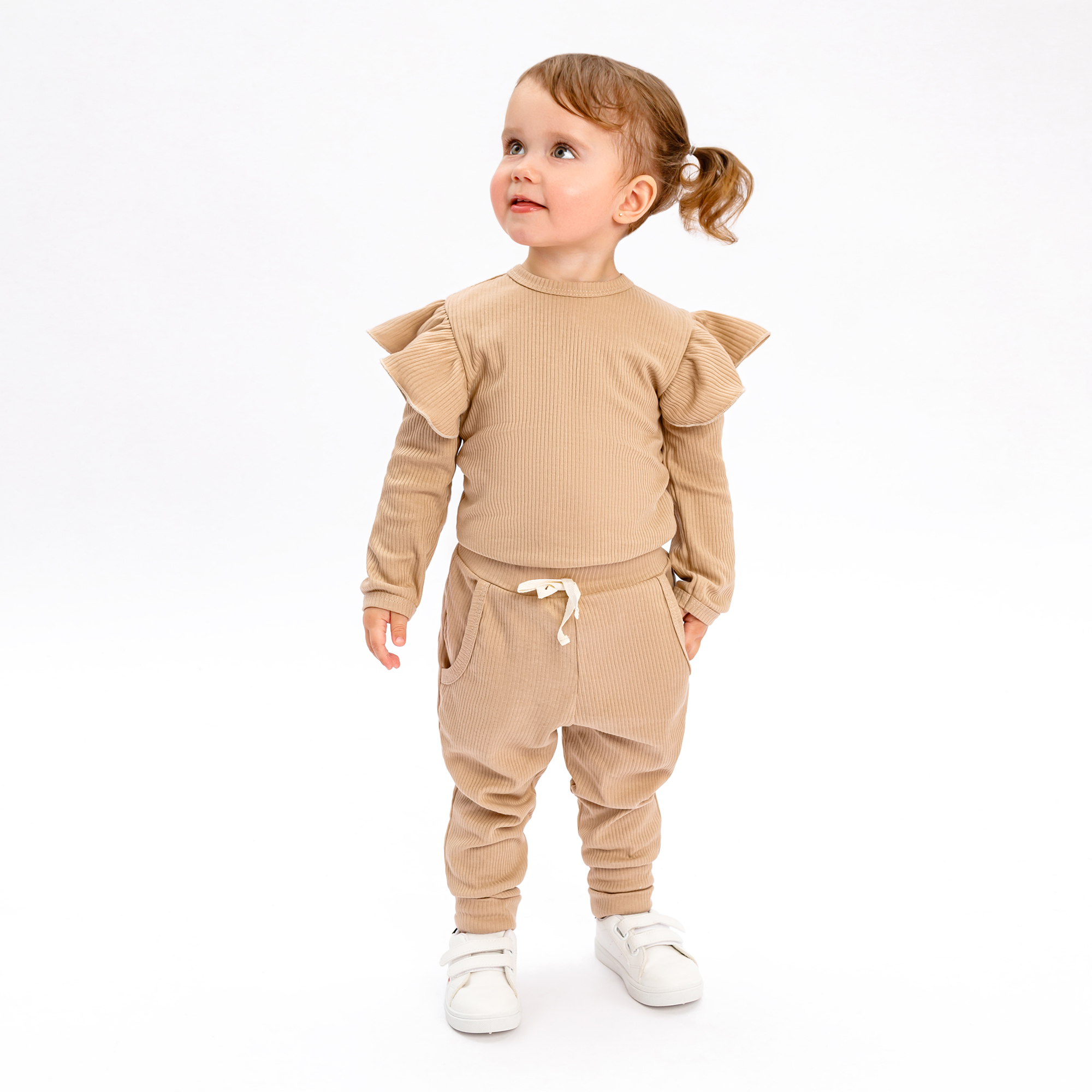 Боди Amarobaby Fashion, цв. бежевый, р. размер 74