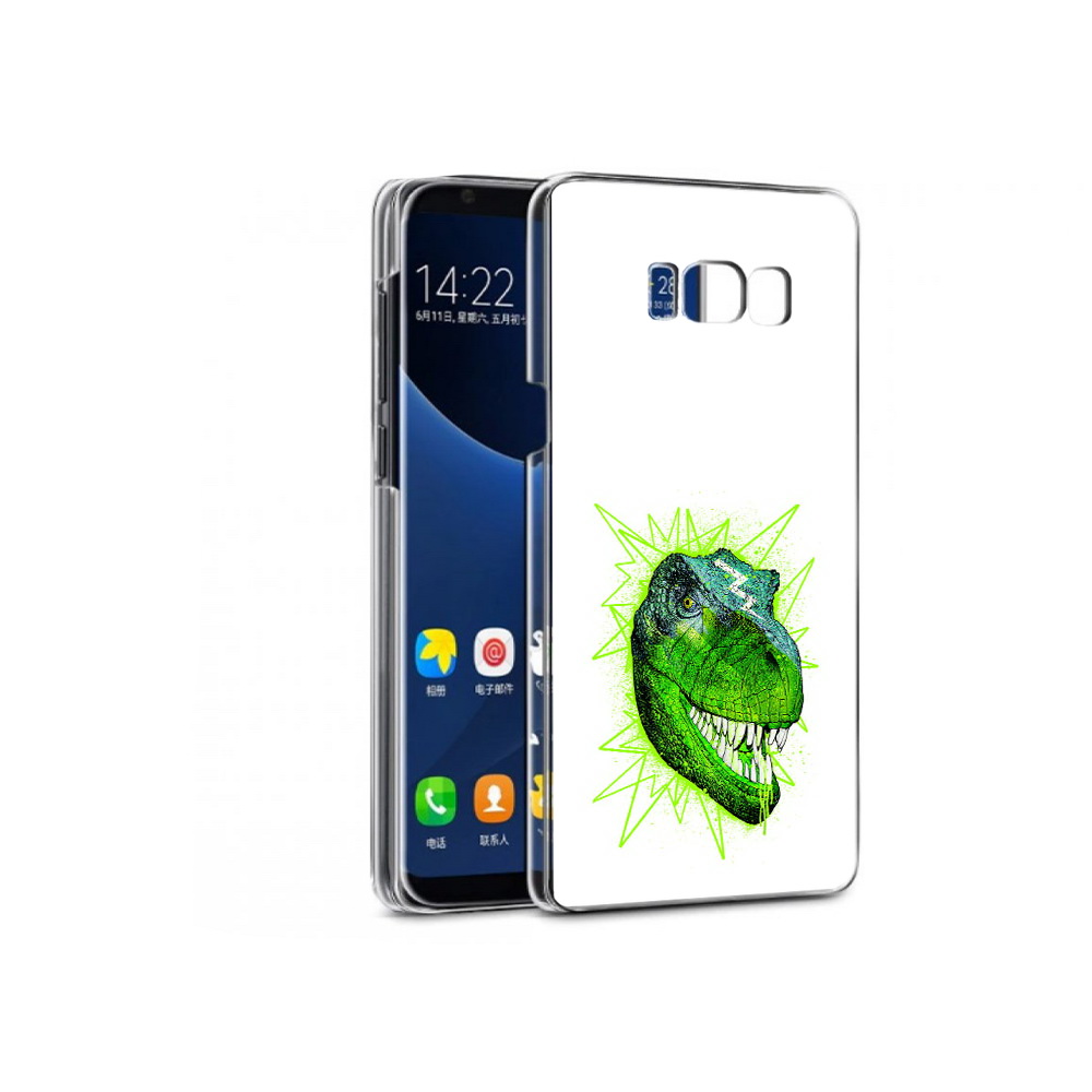 

Чехол MyPads Tocco для Samsung Galaxy S7 зеленый динозавр (PT40116.513.358), Прозрачный, Tocco