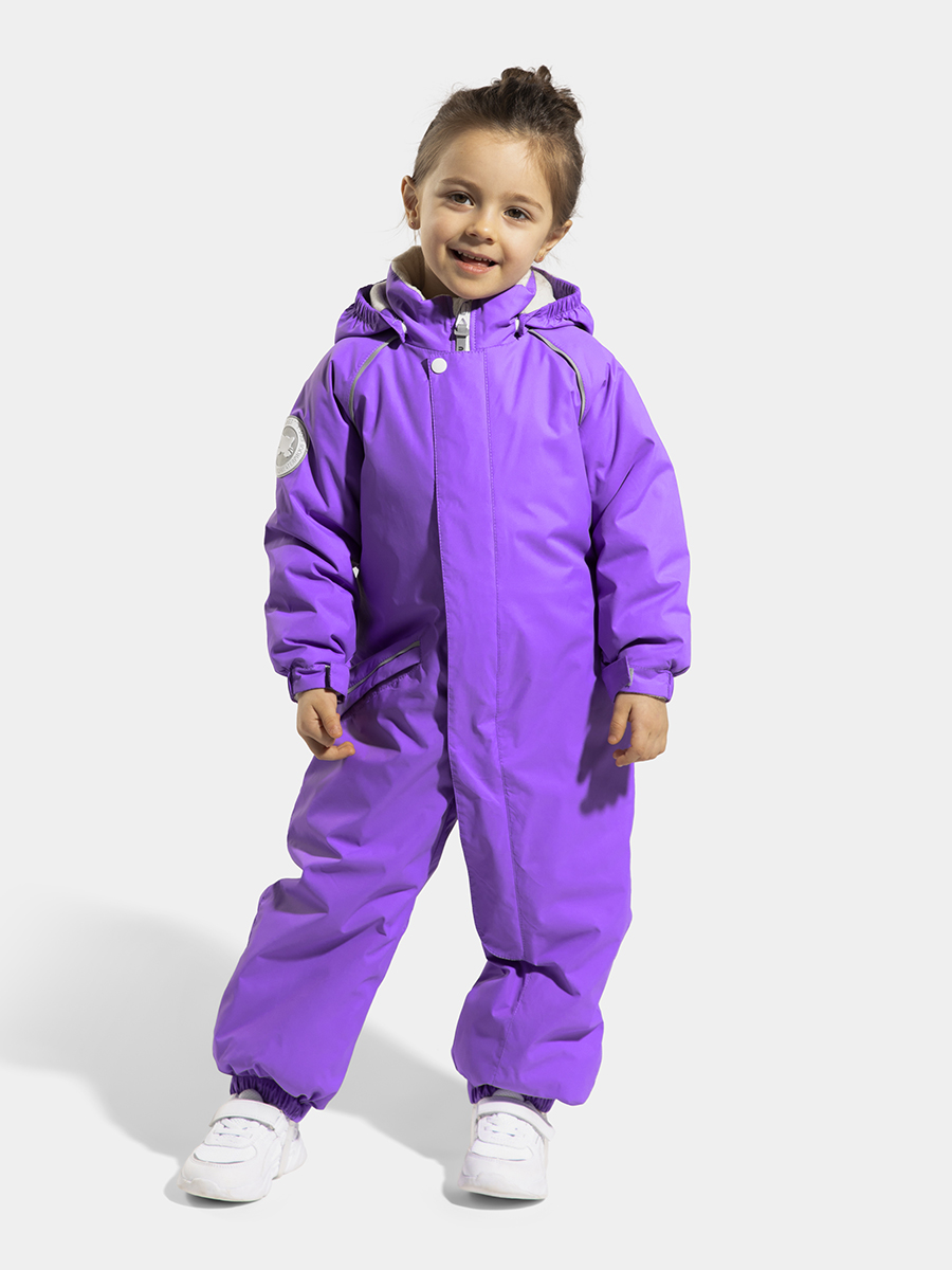 

Комбинезон детский KISU S23-30601, 714, размер 80, Фиолетовый, S23-30601