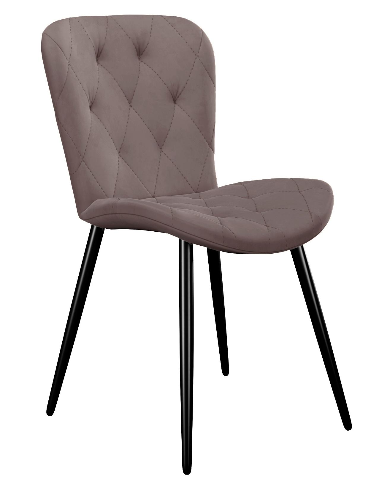 

Стулья DikLine 303 B5 LATTE, ножки черные 2шт