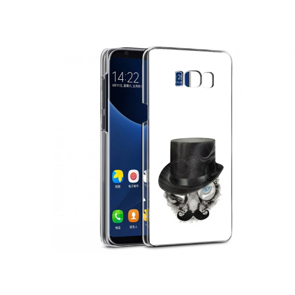 

Чехол MyPads Tocco для Samsung Galaxy S7 интелегентный кот (PT40116.513.378), Прозрачный, Tocco