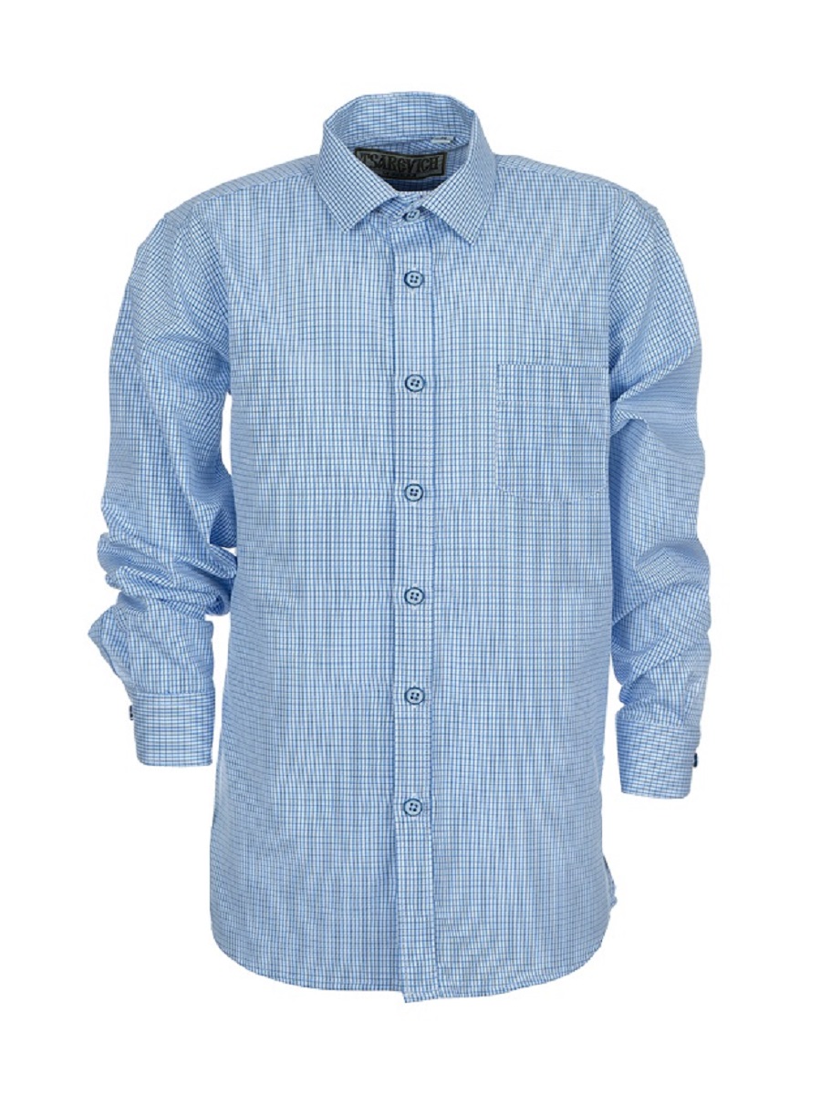Рубашка детская Imperator Smart 7-П, голубой, 40(176-182)
