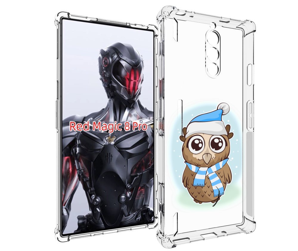 

Чехол MyPads сова-в-шарфике-и-шапке для ZTE Nubia Red Magic 8 Pro / Red Magic 8 Pro Plus, Tocco