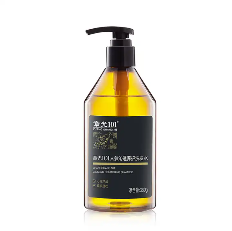 Шампунь Zhangguang 101 питательный с женьшенем Ginseng Nourishing Shampoo 360 мл