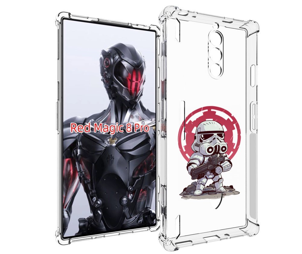 

Чехол MyPads солдат-из-старварс для ZTE Nubia Red Magic 8 Pro / Red Magic 8 Pro Plus, Tocco